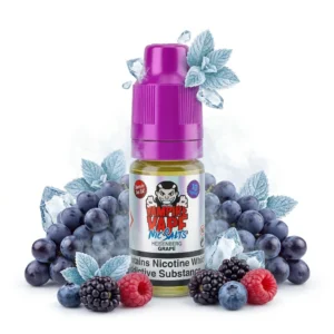 Grape, Menthol, Mixed Berries Salt Nicotine E-Liquid by Vampire Vape