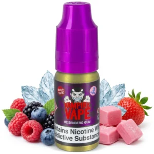 Bubblegum, Menthol, Mixed Berries freebase nicotine E-Liquid