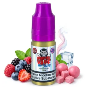 Bubblegum, Menthol, Mixed Berries Salt Nicotine E-Liquid by Vampire Vape