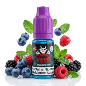 Menthol, Mixed Berries Freebase Nicotine E-Liquid by Vampire Vape