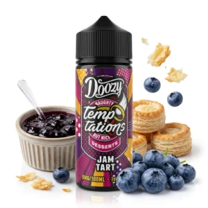 Jam Tart Shortfill E-Liquid by Doozy Temptations 100ml