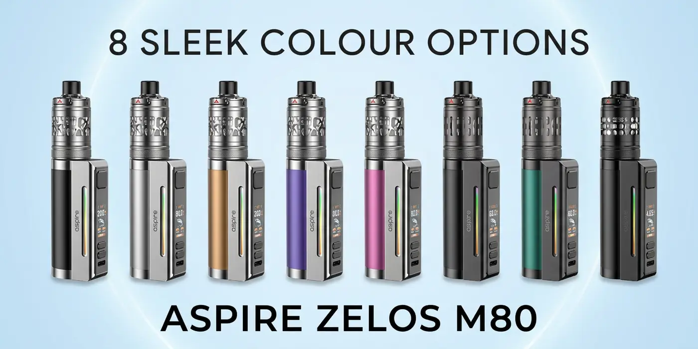 8 sleek colour options
