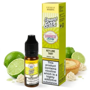 Cream, Lime, Pastry Salt Nicotine E-Liquid by Dinner Lady