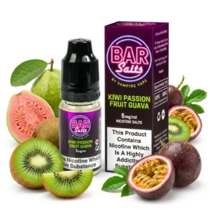 Guava, Kiwi, Passion Fruit Salt Nicotine E-Liquid by Vampire Vape