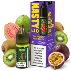Guava, Kiwi, Passion Fruit Salt Nicotine E-Liquid by Nasty