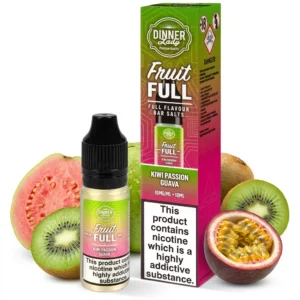 Guava, Kiwi, Passion Fruit Salt Nicotine E-Liquid by Dinner Lady