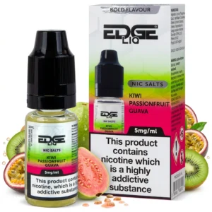 Guava, Kiwi, Passion Fruit Salt Nicotine E-Liquid by Edge
