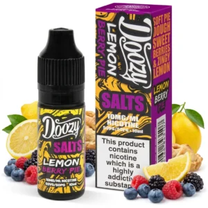 Lemon, Mixed Berries, Pastry Salt Nicotine E-Liquid by Doozy