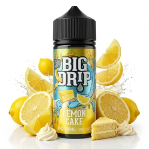 Lemon Cake Shortfill E-Liquid by Big Drip 100ml