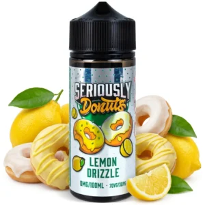 Lemon Drizzle Shortfill E-Liquid by Seriously Donuts 100ml