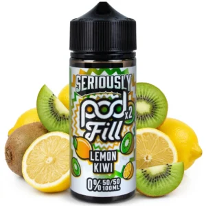 Lemon Kiwi Shortfill E-Liquid by Doozy 100ml