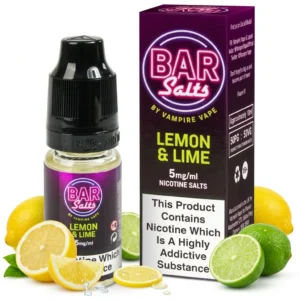 Lemon, Lime Salt Nicotine E-Liquid by Vampire Vape