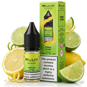 Lemon, Lime Salt Nicotine E-Liquid by Elux