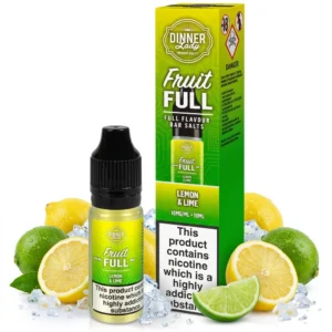 Ice / Slush, Lemon, Lime Salt Nicotine E-Liquid by Dinner Lady