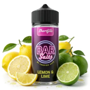 Lemon & Lime Shortfill E-Liquid by Bar Salts 100ml
