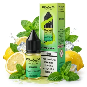 Lemon, Mint Salt Nicotine E-Liquid by Elux