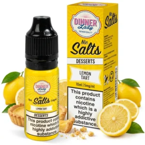 Citrus, Lemon, Pastry Salt Nicotine E-Liquid by Dinner Lady