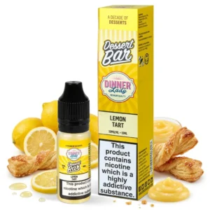Lemon, Pastry Salt Nicotine E-Liquid by Dinner Lady