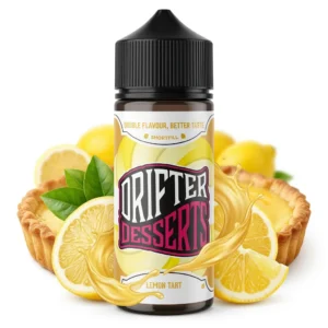 Lemon Tart Shortfill E-Liquid by Drifter Desserts 100ml