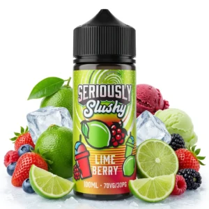 Lime Berry Shortfill E-Liquid by Seriously Slushy 100ml