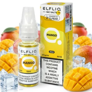 Mango Ice Salt Nicotine E-Liquid by Elf Bar