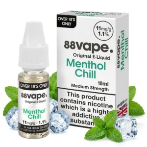 Menthol, Mint Freebase Nicotine E-Liquid by Vapouriz