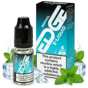 Menthol Freebase Nicotine E-Liquid by Edge
