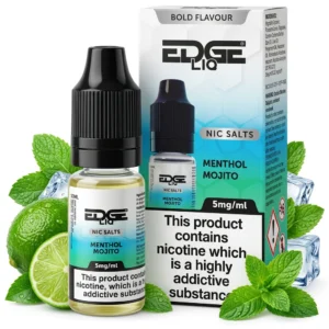 Lime, Menthol, Mint, Mojito Salt Nicotine E-Liquid by Edge