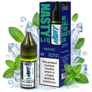 Menthol Salt Nicotine E-Liquid by Nasty