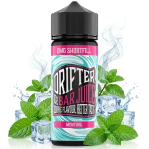 Menthol Shortfill E-Liquid by Drifter Bar Juice 100ml