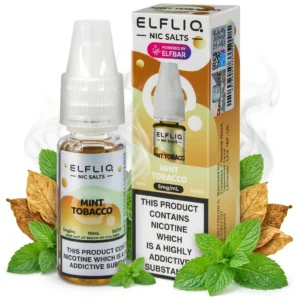 Mint, Tobacco Salt Nicotine E-Liquid by Elf Bar
