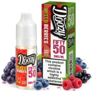 Grape, Mixed Berries Freebase Nicotine E-Liquid by Doozy