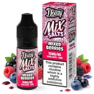 Mixed Berries Salt Nicotine E-Liquid by Doozy