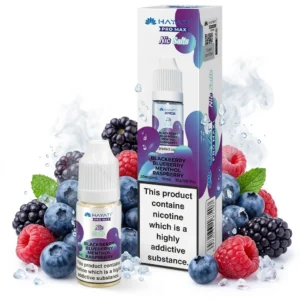 Blackberry, Blueberry, Menthol, Raspberry Salt Nicotine E-Liquid by Hayati