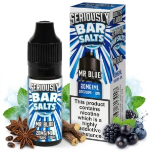 Aniseed / Liquorice, Menthol, Mixed Berries Salt Nicotine E-Liquid by Doozy