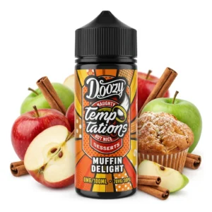 Muffin Delight Shortfill E-Liquid by Doozy Temptations 100ml