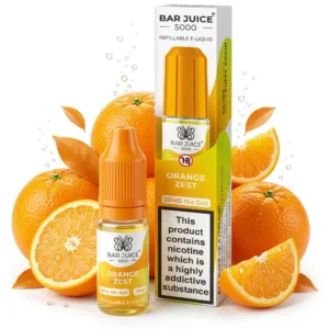 Fizzy / Soda Pop, Orange Salt Nicotine by Bar Juice