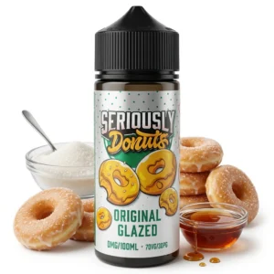 Original Glazed Shortfill E-Liquid by Seriously Donuts 100ml