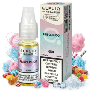 Cotton Candy, Ice / Slush, Sweets / Candy E-Liquid by Elf Bar