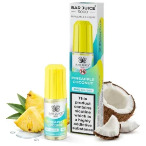 Coconut, Pineapple Salt Nicotine E-Liquid by Bar Juice