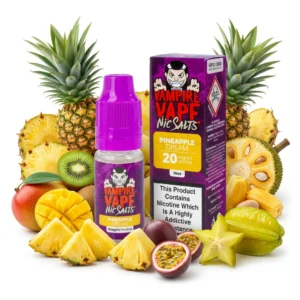 Pineapple, Tropical Fruit Salt Nicotine E-Liquid by Vampire Vape