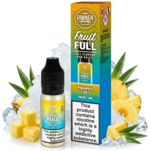 Pineapple Ice / Slush Salt Nicotine E-Liquid by Dinner Lady