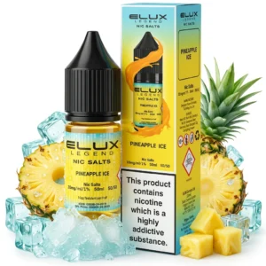 Ice / Slush, Pineapple Salt Nicotine E-Liquid by Elux