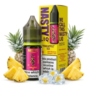 Ice / Slush, Pineapple Salt Nicotine E-Liquid by Nasty