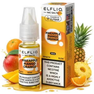 Mango, Orange, Pineapple Salt Nicotine E-Liquid by Elf Bar