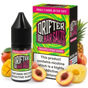Mango, Peach, Pineapple Salt Nicotine E-Liquid by Drip Hacks