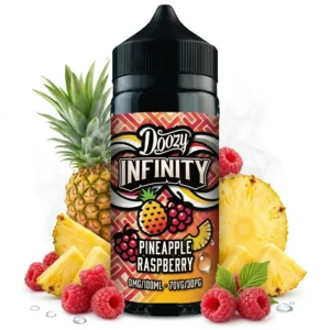 Pineapple Raspberry Shortfill E-Liquid by Doozy Infinity 100ml