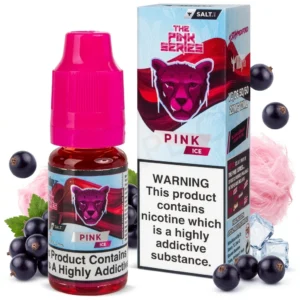Blackcurrant, Candy Floss, Ice / Slush Salt Nicotine E-Liquid by Drip Vampire