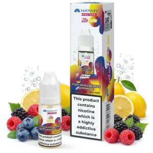 Fizzy / Soda Pop, Lemonade, Mixed Berries Salt Nicotine E-Liquid by Hayati