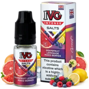 Grapefruit, Lemonade, Mixed Berries Salt Nicotine E-Liquid by IVG